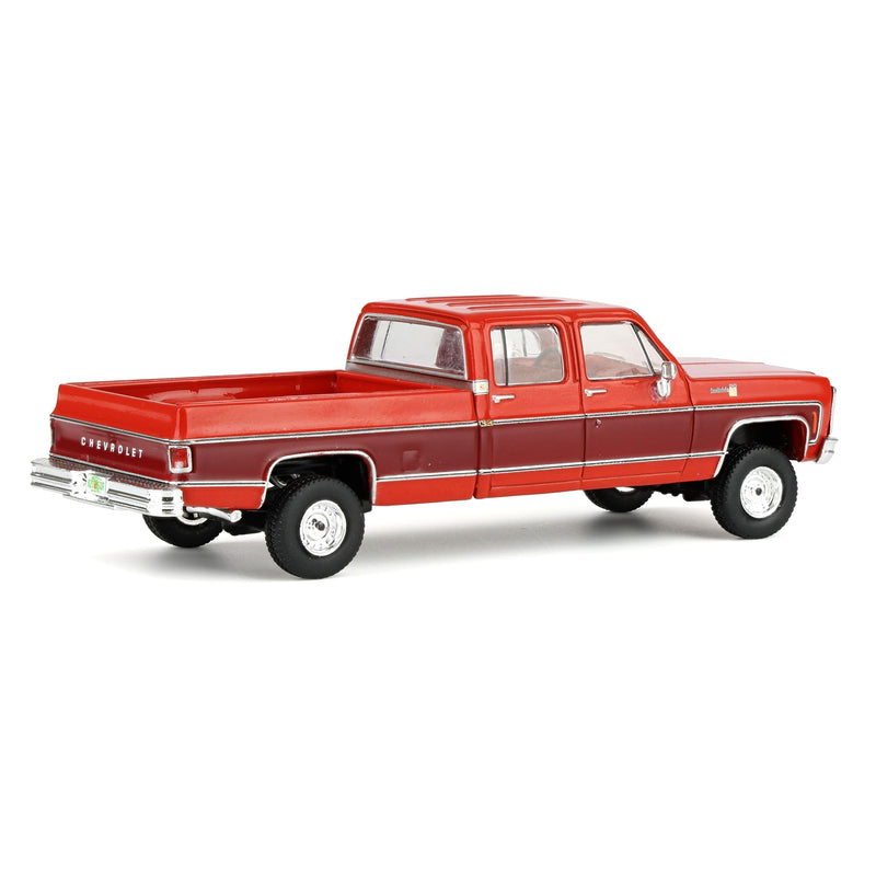 1/64 1979 Chevrolet Scottsdale K20 Carmine Red and Dark Carmine Red by IXO America