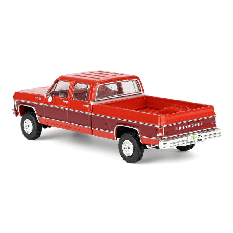 1/64 1979 Chevrolet Scottsdale K20 Carmine Red and Dark Carmine Red by IXO America