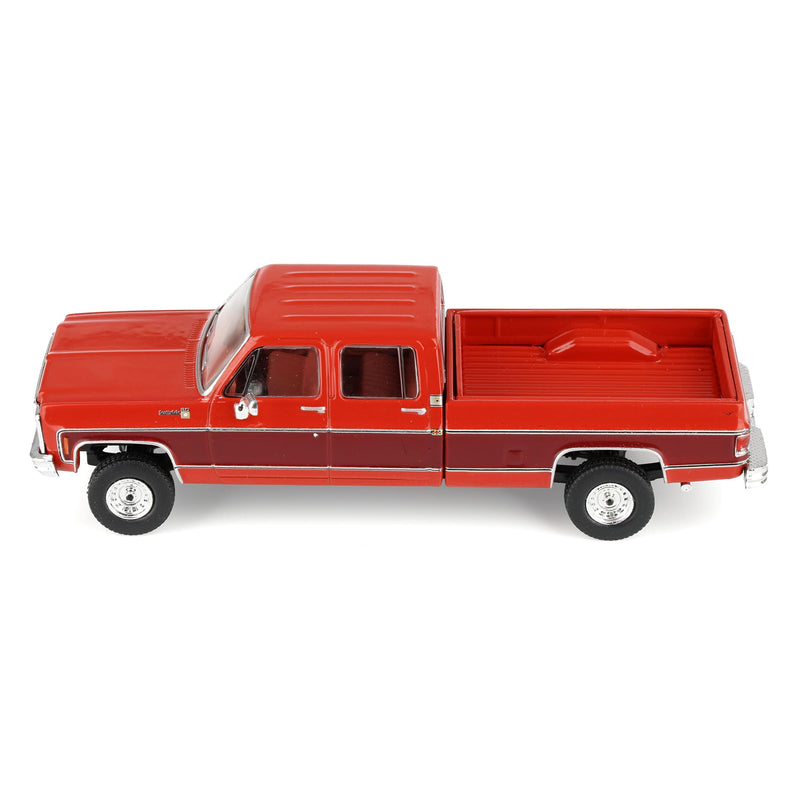 1/64 1979 Chevrolet Scottsdale K20 Carmine Red and Dark Carmine Red by IXO America