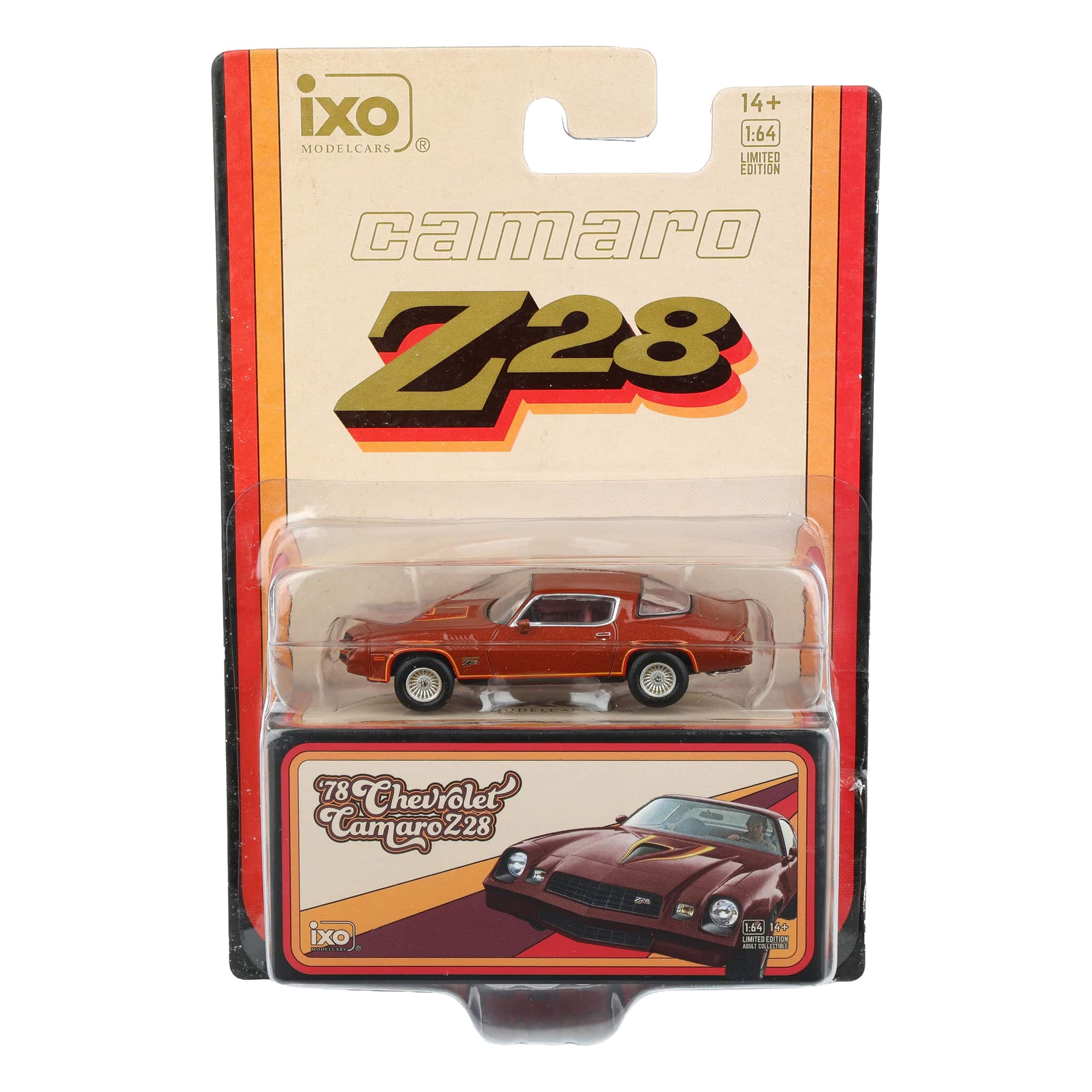 1/64 1978 Chevrolet Camaro Z28 Carmine Metallic by IXO America