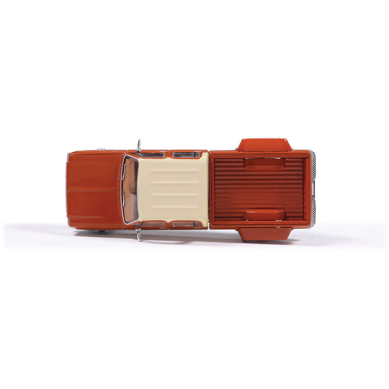 1/64 1975 Chevrolet K30 Crew Cab Dually Grecian Bronze and Santa Fe Tan Deluxe Two-Tone by IXO America