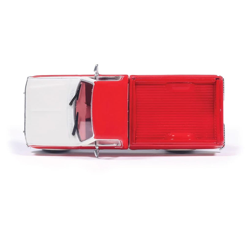 1/64 1984 Ford F-250 XLT Lariat Long Bed Styleside 4x4 Victoria Tu-Tone Bright Canyon Red with Wimbledon White by IXO America