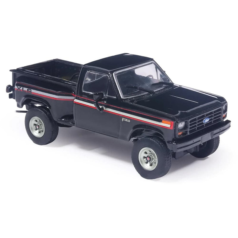 1/64 1983 Ford F-150 XLS Flareside 4x4 Raven Black by IXO America