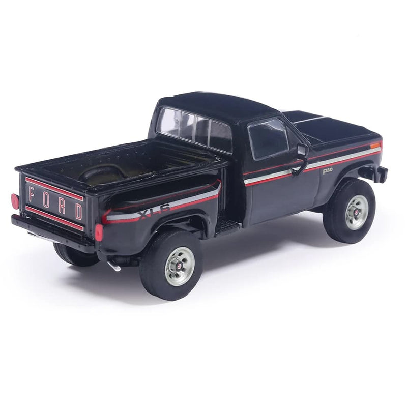 1/64 1983 Ford F-150 XLS Flareside 4x4 Raven Black by IXO America