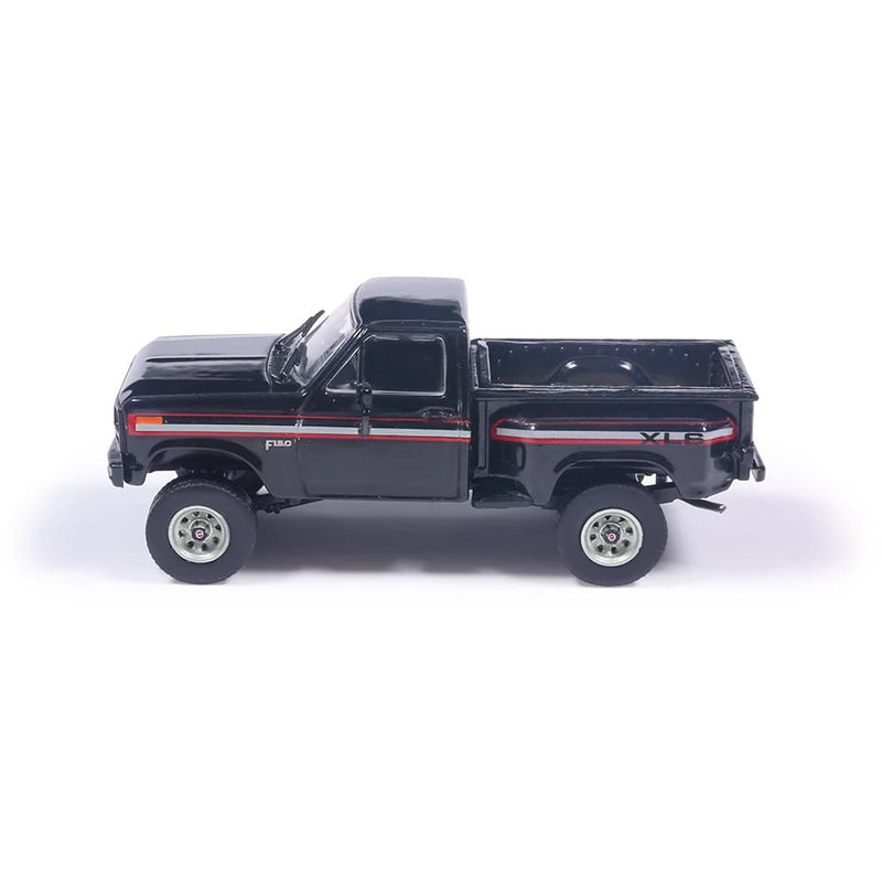 1/64 1983 Ford F-150 XLS Flareside 4x4 Raven Black by IXO America