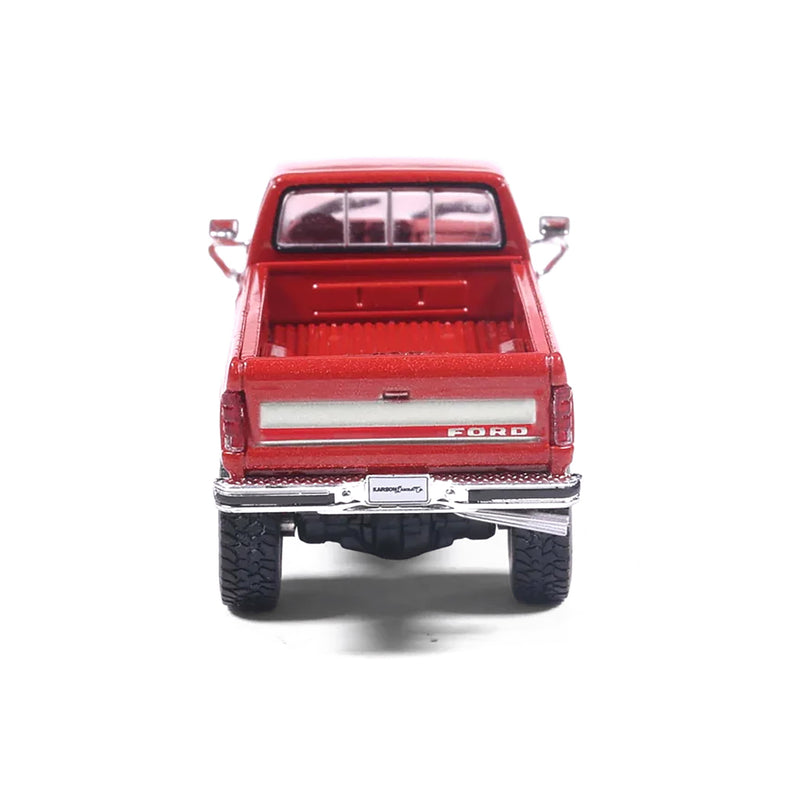 1/64 1985 Ford F-250 XLT Lariat 4x4 Long Bed Pickup Truck, Dark Canyon Red by IXO America