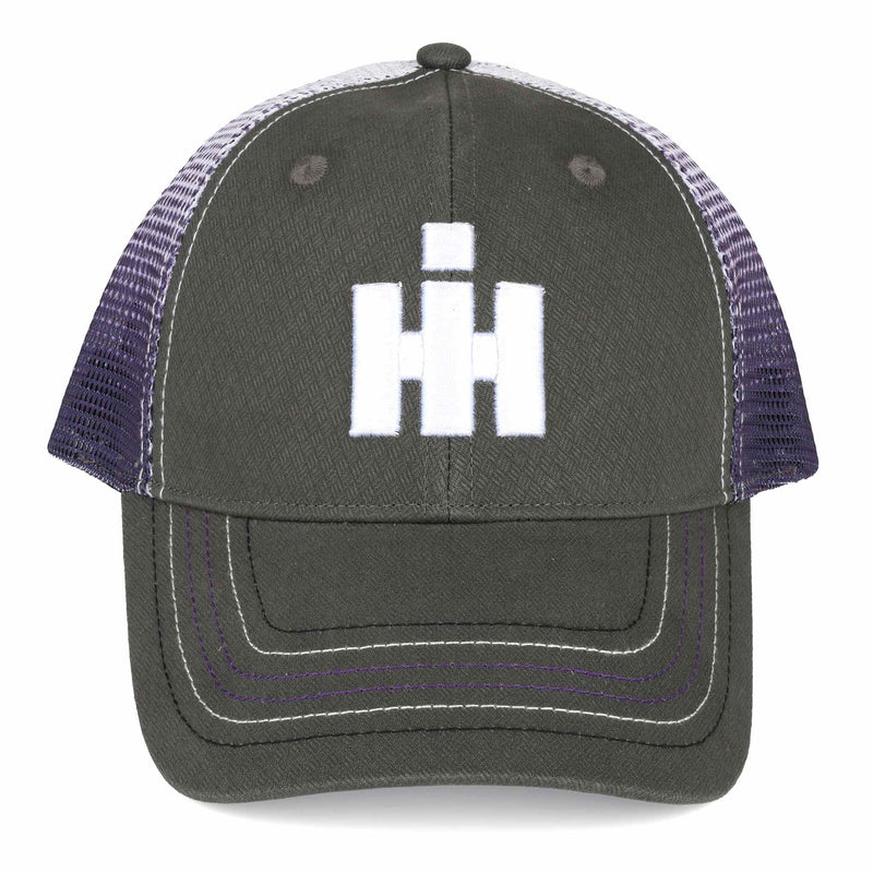 IH Logo Ladies Ombre Gray & Purple Mesh Back Cap