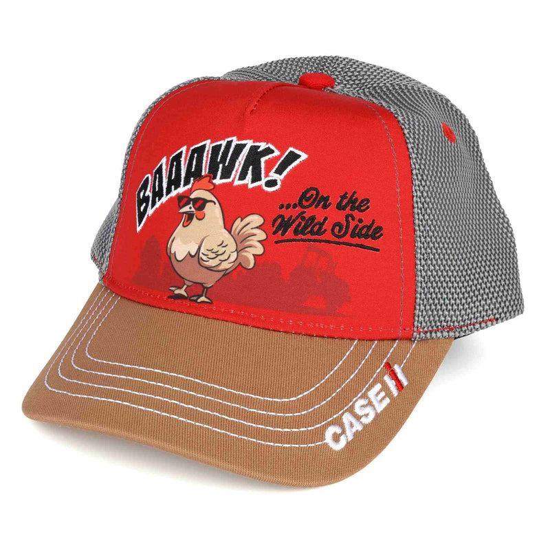 Toddler Case IH Baaawk...One The Wild Side Mesh Back Cap