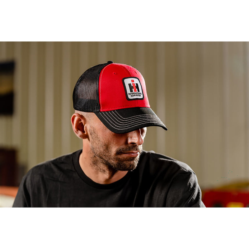IH Logo Red & Black Mesh Back Cap