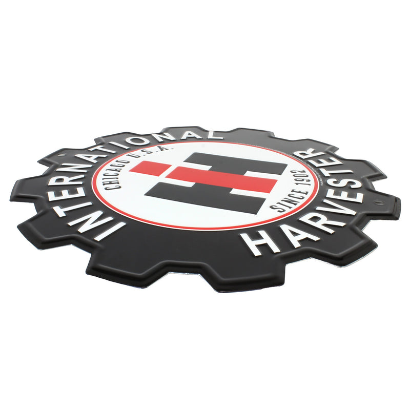International Harvester Metal Gear Sign, 12in