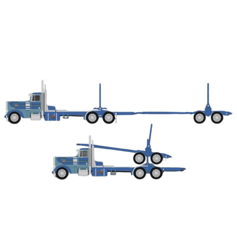 1/64 Peterbilt 379 Pacific Northwest Style Logging Truck Twig Pig, by J1 Diecast Trucking