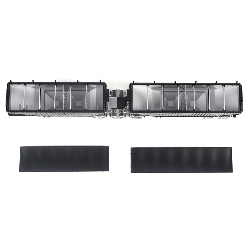 1/64 B-Train Grain Trailers by Diecast Masters, Black with Black Frame