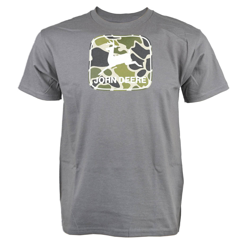 Youth John Deere Camo Logo Short Sleeve T-Shirt