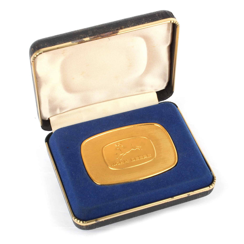 John Deere 1956 Historical Trademark Belt Buckle