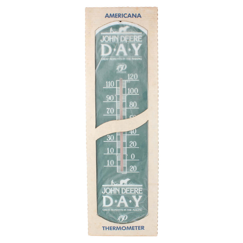 John Deere D.A.Y. Great Moments in the Making 150th Anniversary Thermometer Sign