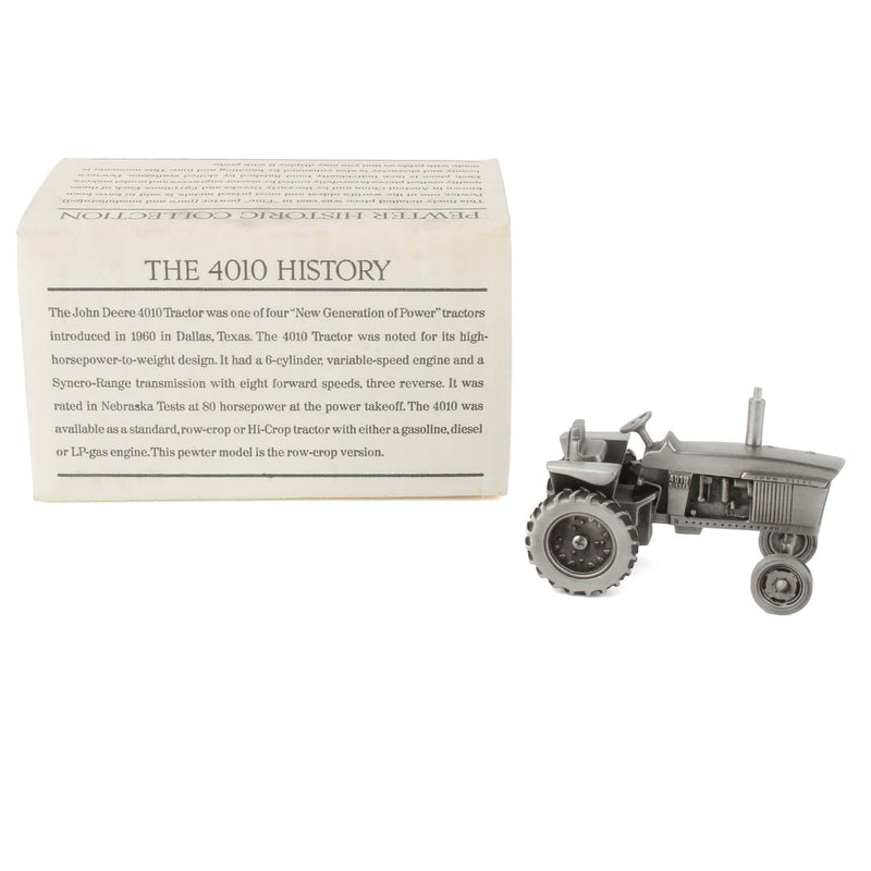 1/43 John Deere 4010 Wide Front Collectible Tractor in Pewter by SpecCast