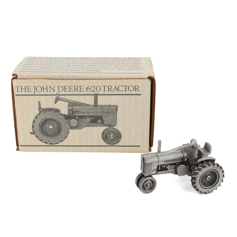 1/43 John Deere 620 Narrow Front Tractor in Pewter by SpecCast