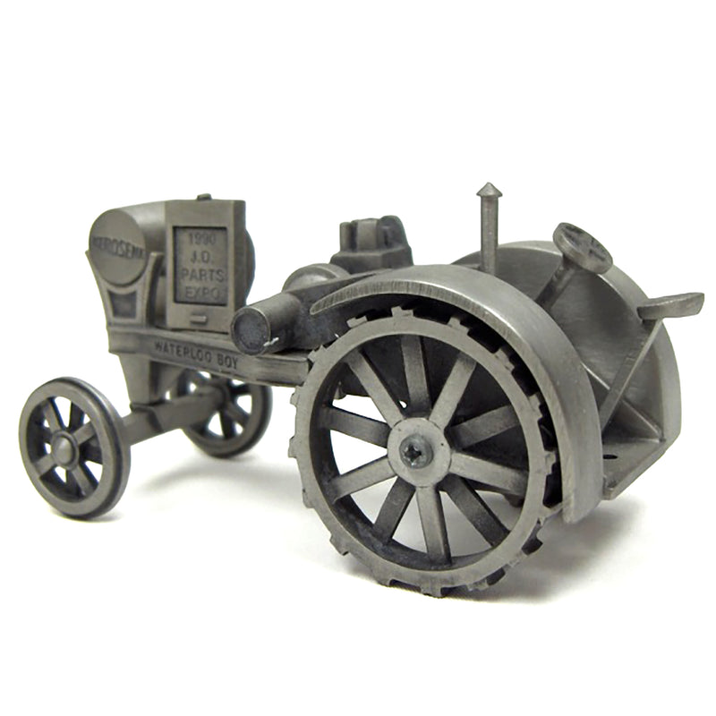 Pewter John Deere Waterloo Boy Collectible Tractor by Spec-Cast