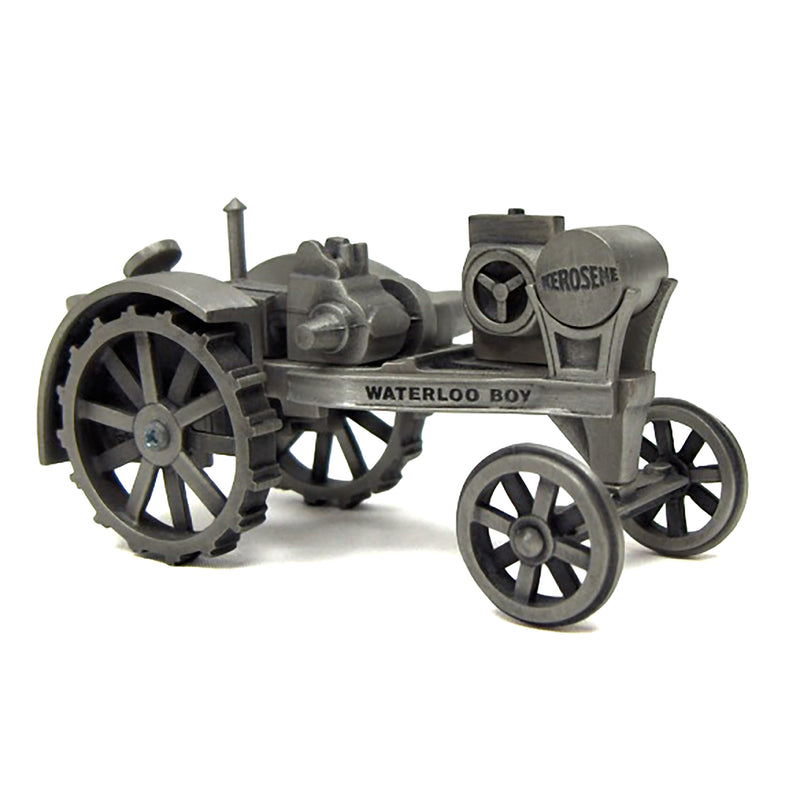 Pewter John Deere Waterloo Boy Collectible Tractor by Spec-Cast
