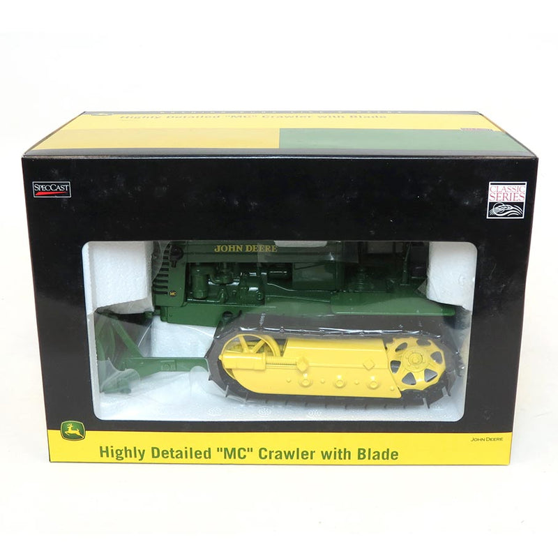 1/16 John Deere MC Crawler with Blade and Steel Tracks by SpecCast