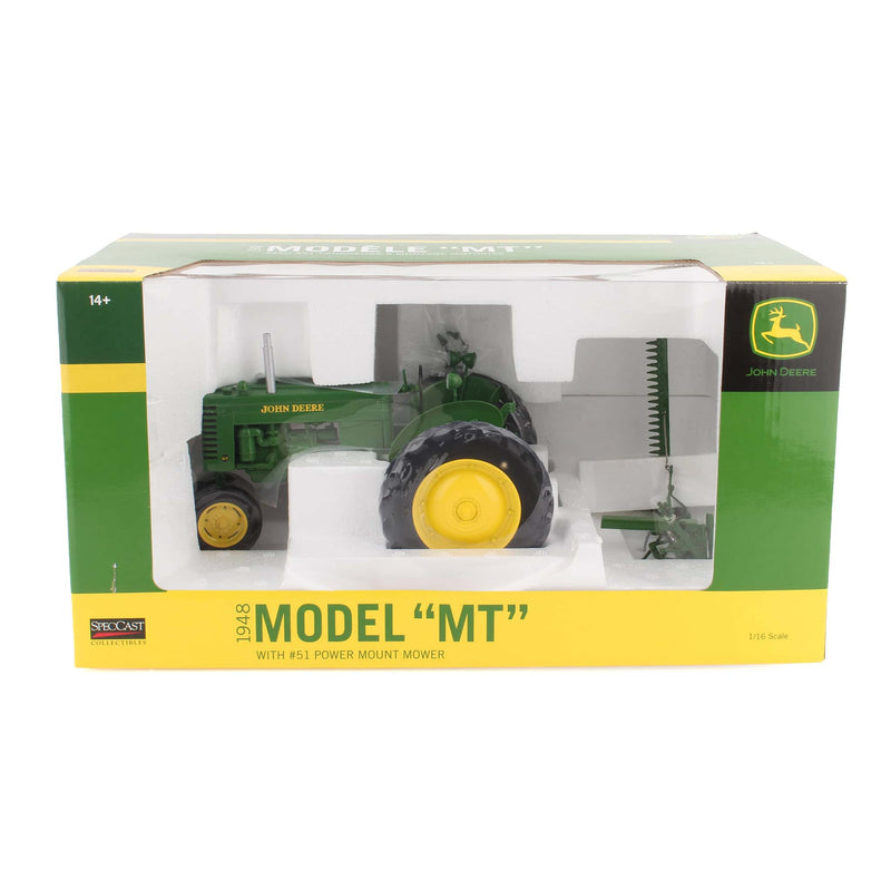 1/16 John Deere MT Narrow Front with Rear Mount Sickle Mower by SpecCast