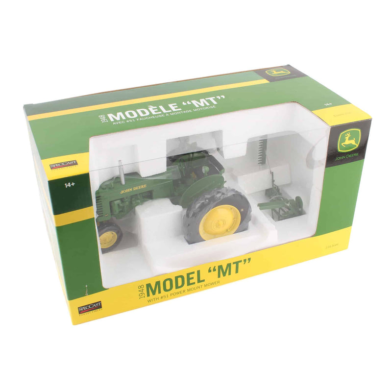 1/16 John Deere MT Narrow Front with Rear Mount Sickle Mower by SpecCast