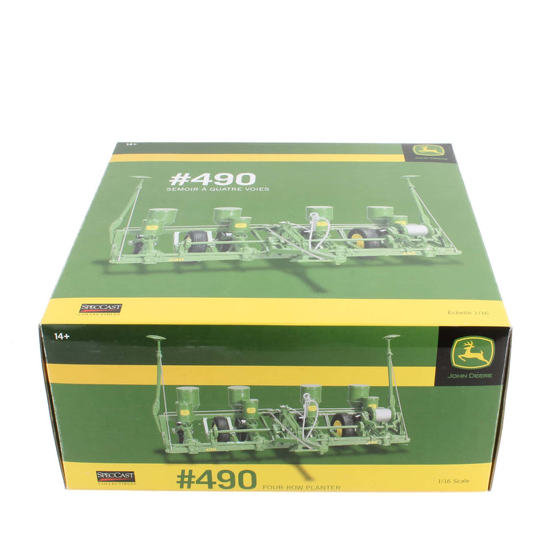 1/16 John Deere #490 Four Row Planter Limited Edition by SpecCast, Only 500 Made