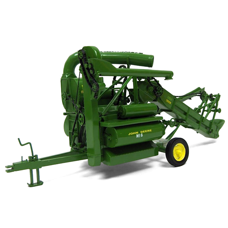 1/16 John Deere #6 Corn Sheller on Two Wheel Cart of Resin by SpecCast, Limited Edition