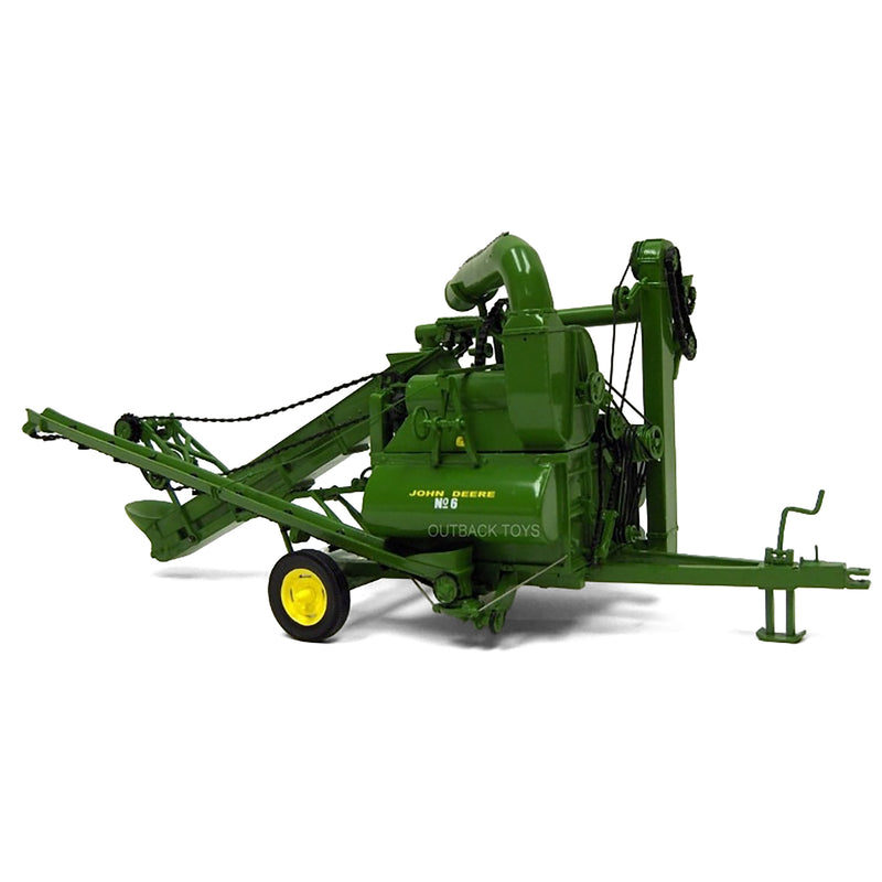 1/16 John Deere #6 Corn Sheller on Two Wheel Cart of Resin by SpecCast, Limited Edition
