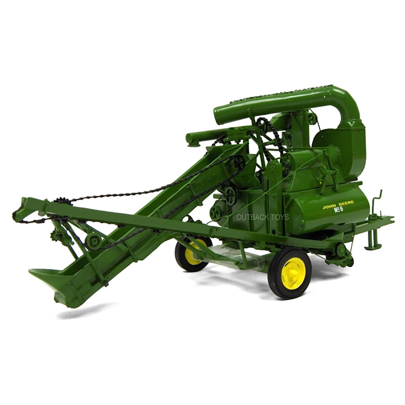 1/16 John Deere #6 Corn Sheller on Two Wheel Cart of Resin by SpecCast, Limited Edition