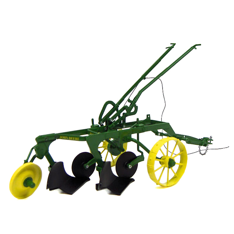 1/16 1948 John Deere Model 44 Two Bottom Plow on Steel Wheels by SpecCast