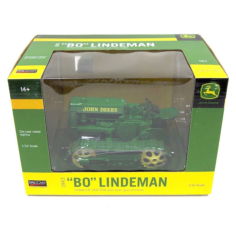 1/16 John Deere "BO" Lindeman Crawler with Wide Spaced Tracks by SpecCast