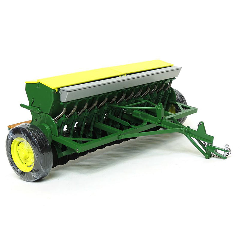 1/16 John Deere Grain Drill with Yellow Hopper Lids by SpecCast