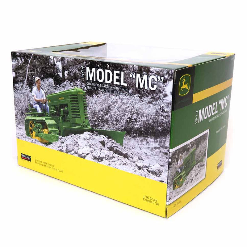 1/16 1949 John Deere Model MC Crawler Tractor with Blade by SpecCast