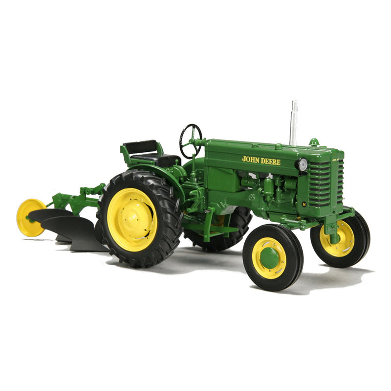 1/16 John Deere Model "M" Gas Tractor with 2-Bottom Plow by SpecCast