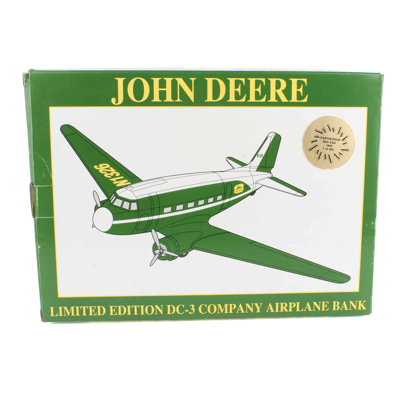 John Deere DC-3 Company Airplane Bank, Limited Edition