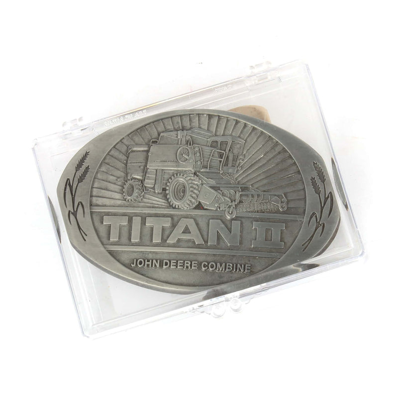 1984 John Deere Titan II with Wheat Belt Buckle