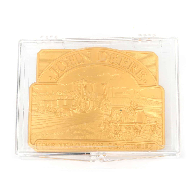 1996 John Deere Tractor with Planter Belt Buckle