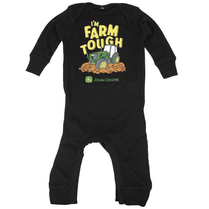 Infant John Deere I'm Farm Tough Long Sleeve Onesie