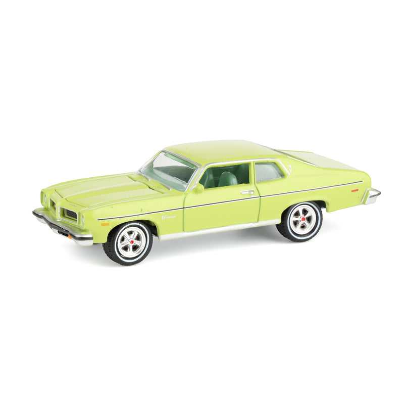1/64 1974 Pontiac Ventura, Fernmist Green, Johnny Lightning Collector Tin Series