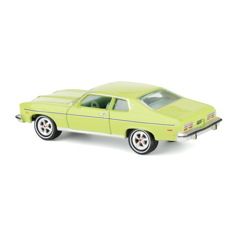 1/64 1974 Pontiac Ventura, Fernmist Green, Johnny Lightning Collector Tin Series