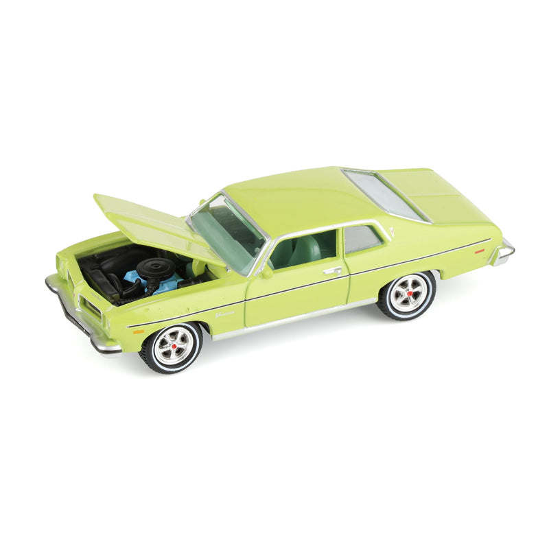 1/64 1974 Pontiac Ventura, Fernmist Green, Johnny Lightning Collector Tin Series