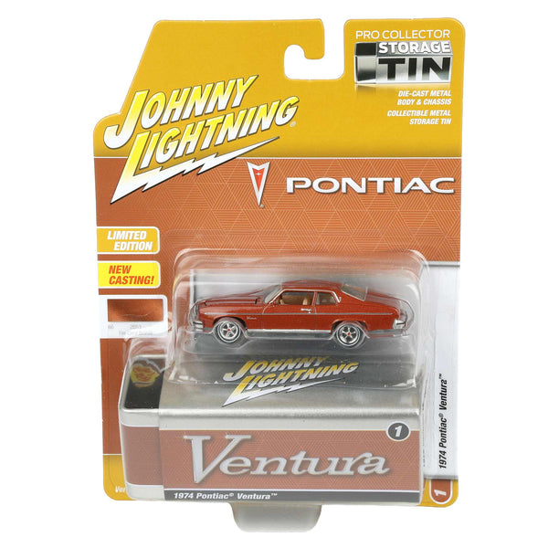 1/64 1974 Pontiac Ventura, Fire Coral Bronze, Johnny Lightning