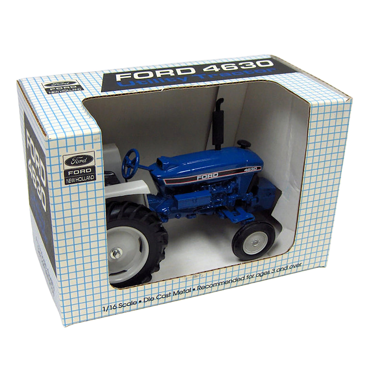 1/16 Ford 4630 Tractor with ROPS, Made in the USA by Scale Models