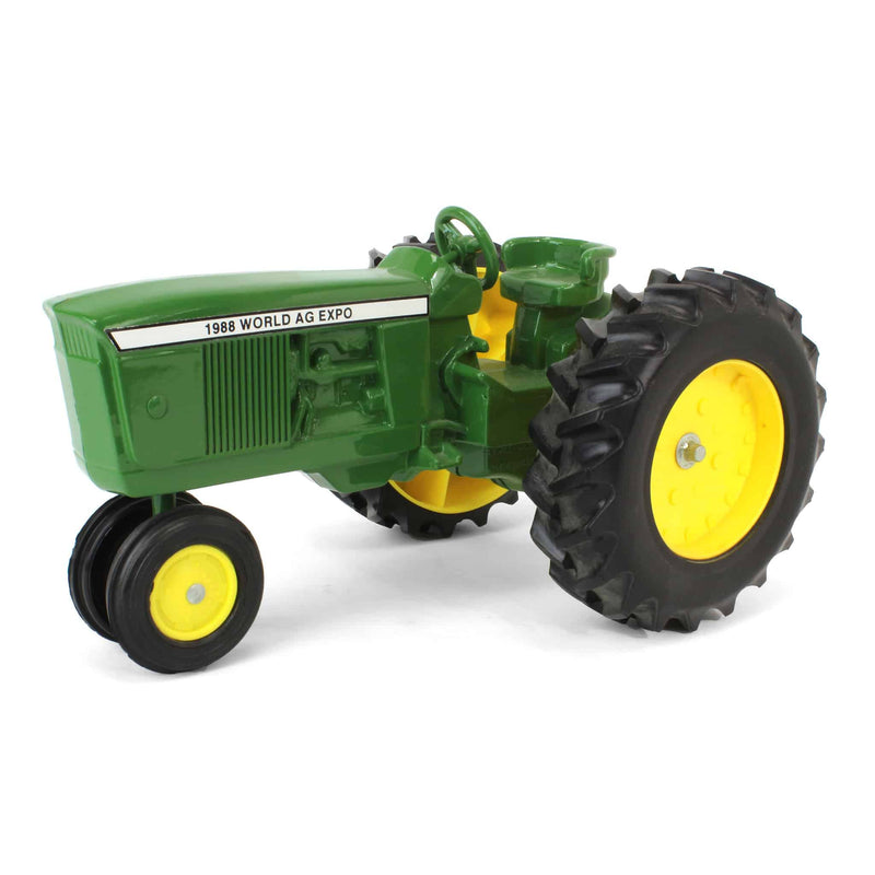 1/16 Green Tractor w/ Yellow Wheels, 1988 World AG Expo Decal