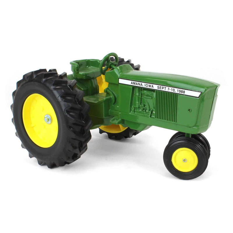 1/16 Green Tractor w/ Yellow Wheels, 1988 World AG Expo Decal
