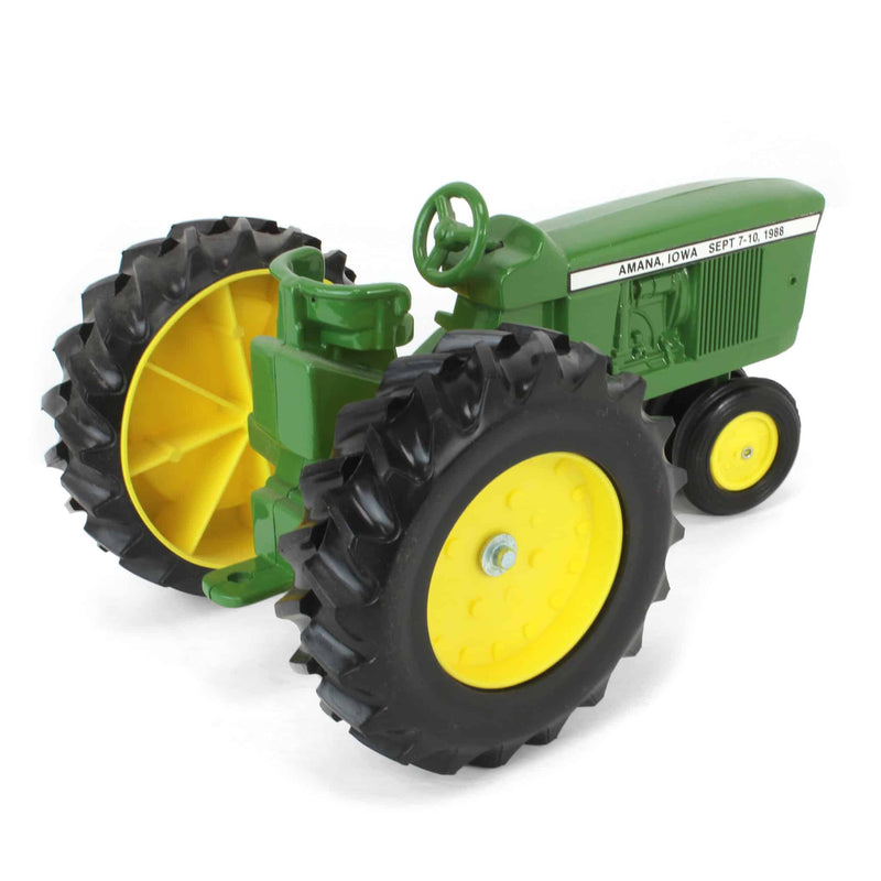 1/16 Green Tractor w/ Yellow Wheels, 1988 World AG Expo Decal