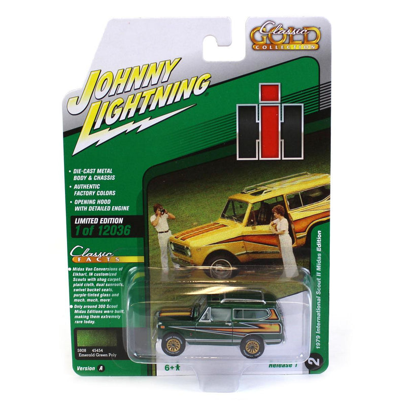Chase Unit ~ 1/64 1979 International Scout, Emerald Green, Midas Edition