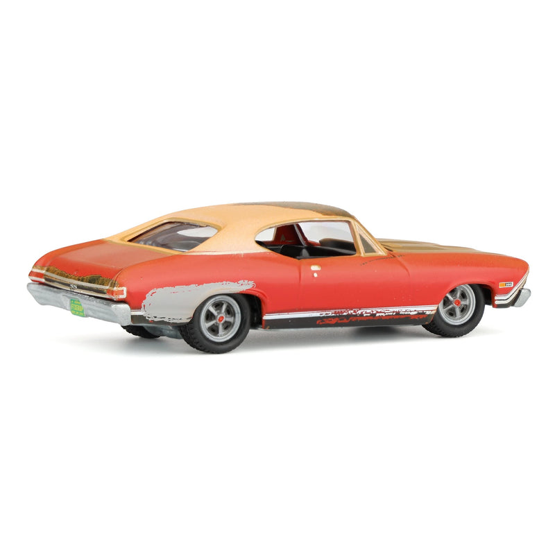 1/64 1968 Chevrolet Chevelle, Matador Red, Johnny Lightning Project in Progress