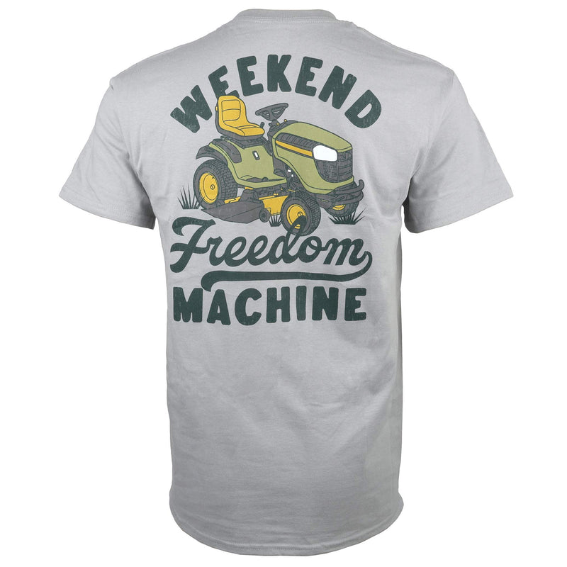 John Deere Weekend Freedom Machine Lawn Mower Short Sleeve T-Shirt